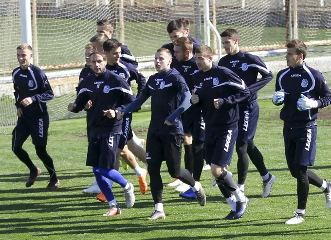 «Черноморец» провел тренировку накануне игры с «Арсеналом-Киев»