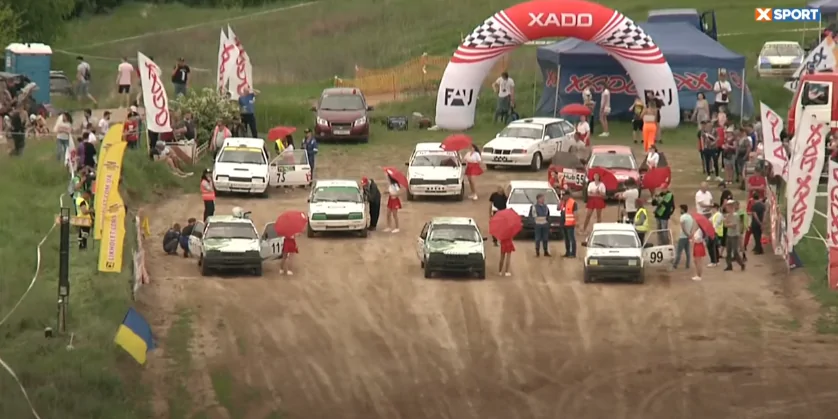 Этап чемпионата Украины по автомобильному кроссу на легковых автомобилях и СКА баги. Видео трансляция