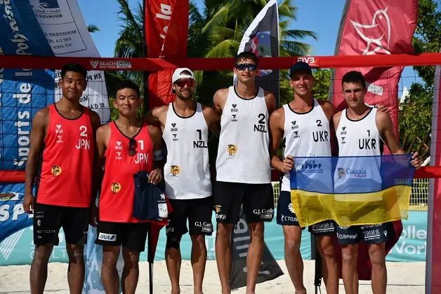 Українці здобули бронзу на турнірі з пляжного волейболу