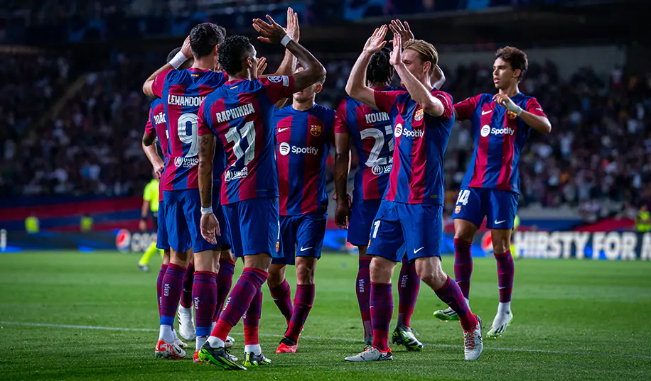 Барселона стартовала в Лиге чемпионов с разгромной победы в группе Шахтера
