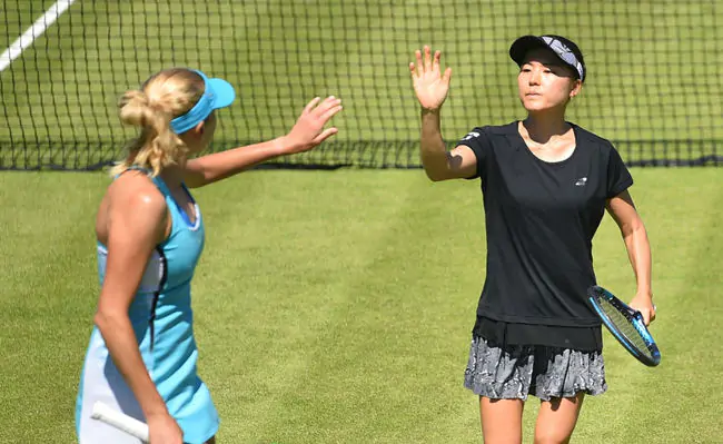 Людмила Кіченок і Ніномія за годину розібралися з суперницями в чвертьфіналі турніру в Бірмінгемі