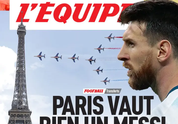 Французская гандболистка возмущена тем, что на обложке L’Équipe Месси, а не их победа в Токио-2020