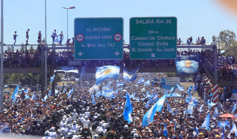 Около четырех миллионов. Как болельщики сборной Аргентины вышли отпраздновать победу на ЧМ-2022