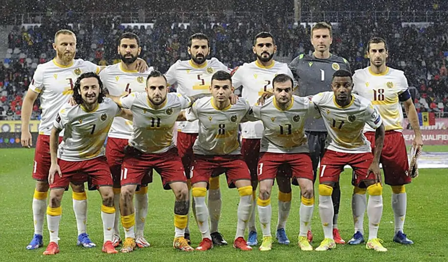 Уже без Мхітаряна. 29 гравців збірної Вірменії викликані на матч проти України