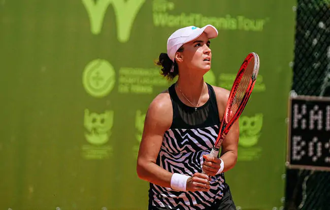 Калинина на характере пробилась в четвертьфинал турнира в Загребе