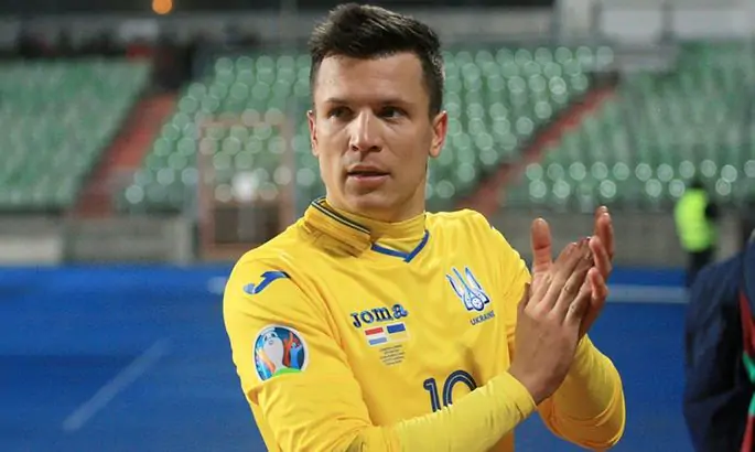 Коноплянка сыграл за сборную Украины впервые за 2,5 года
