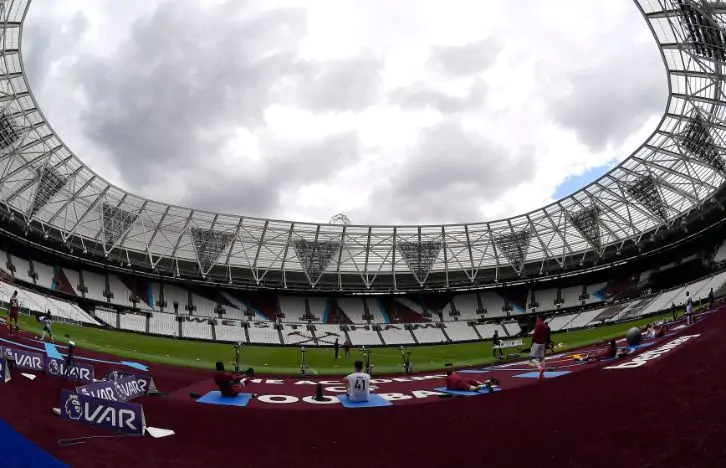 Ярмоленко с «Вест Хэмом» провел двухсторонку на домашнем олимпийском стадионе