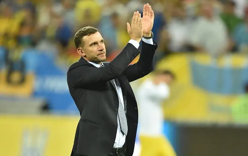 Шевченко підтримав збірну України напередодні матчу кваліфікації ЧС-2022 з Шотландією