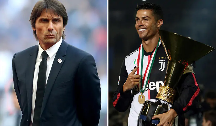 Роналду и Конте – самые высокооплачиваемые игрок и тренер Серии А