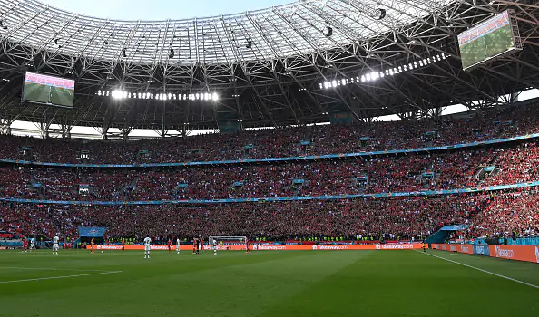 Такого мы не видели полтора года. Битком забитый стадион в Будапеште во время матча Венгрия – Португалия