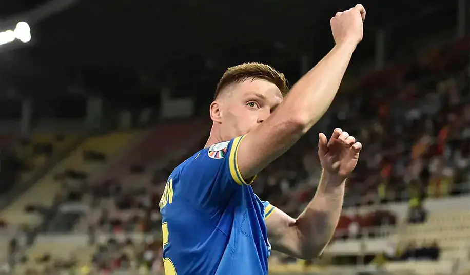 Цыганков не тренировался со сборной Украины и вряд ли сыграет с Боснией