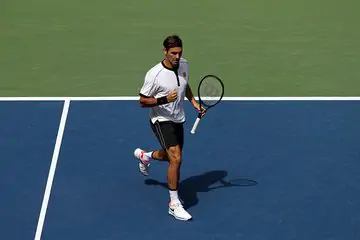 Федерер без проблем обыграл Гоффена и вышел в четвертьфинал US Open 