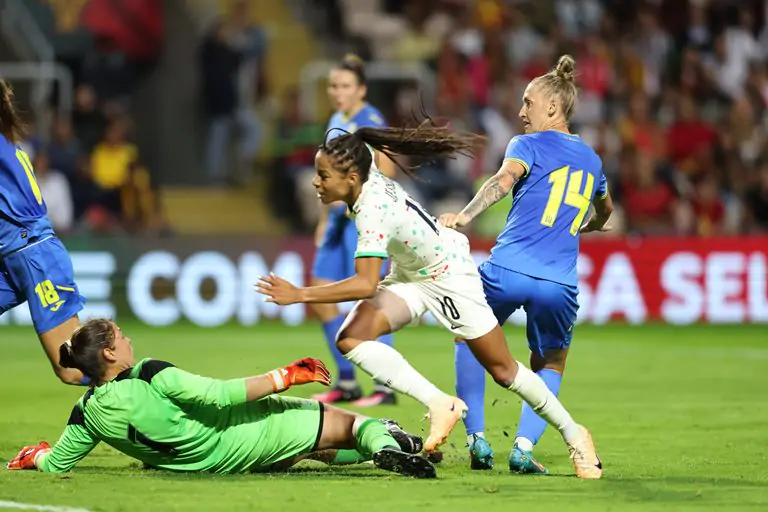 Женская сборная Украины проиграла Португалии в контрольном матче