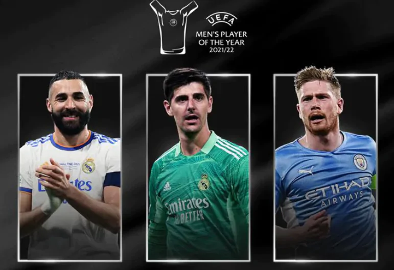 UEFA объявил тройку номинантов на награду лучшему игроку сезона-2021/22