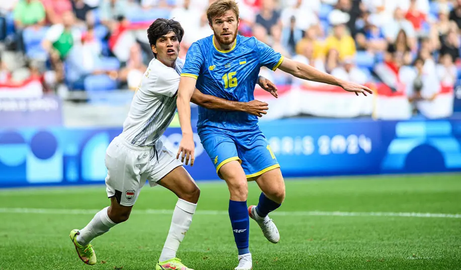 Арбитр собрал вещи «сине-желтых». Обзор матча Украина U-23 – Ирак U-23