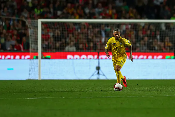Марлос отличился дебютным голом в футболке сборной Украины