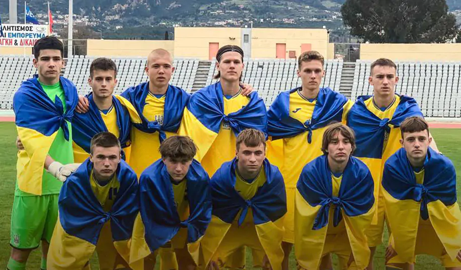 Сборная Украины U-17 выиграла все матчи элит-раунда с разницей 8:0 и вышла на Евро-2024