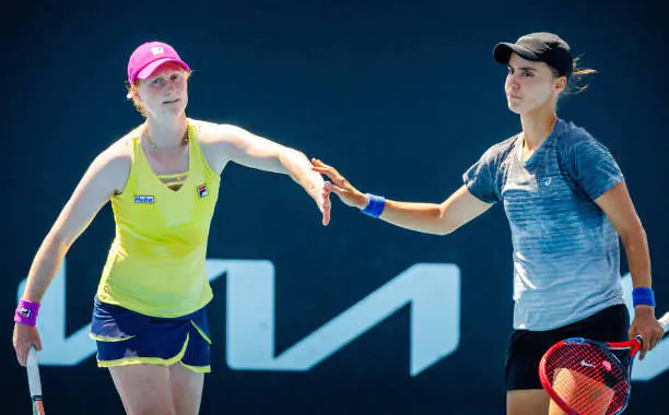 Калинина в паре с ван Эйтванк завершили выступления на Australian Open 