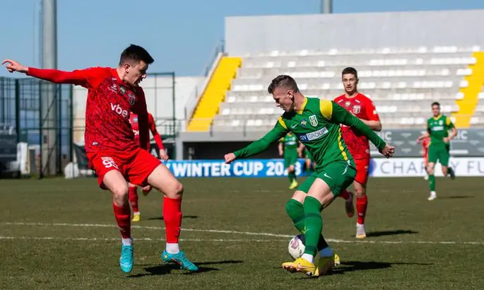 «Полісся» не втримало перемогу над «Вересом», але перемогло в серії пенальті в стартовому матчі Winter Cup-2023