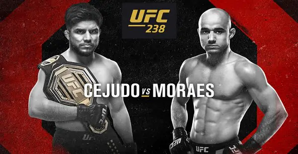Взвешивание перед турниром UFC 238: Генри Сехудо vs Марлон Мораес