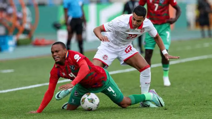 Тунис не справился с Намибией на Кубке африканских наций