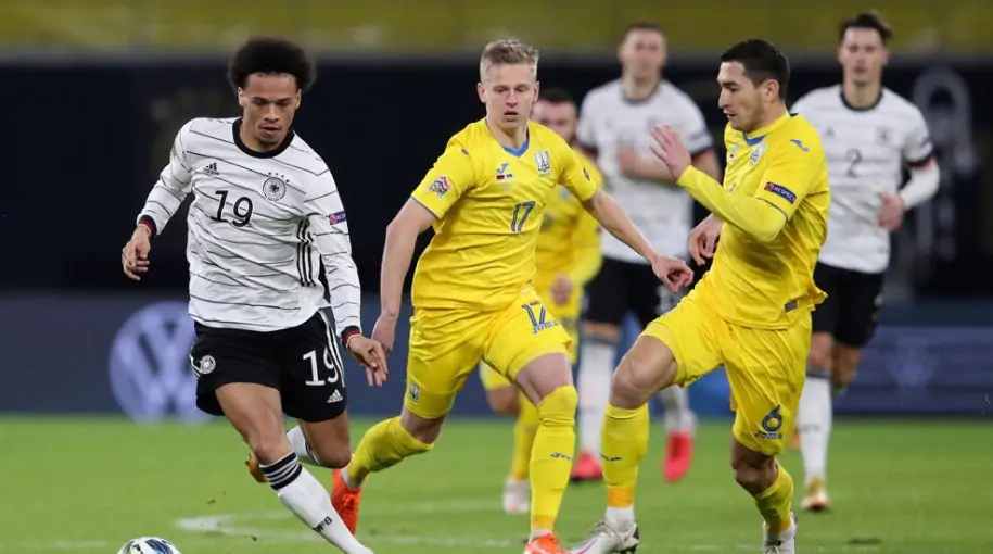 Сборная Украины уступила Германии и потеряла шанс выйти в финал четырех Лиги наций