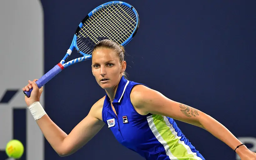 Каролина Плишкова на характере обыграла Остапенко на пути в полуфинал турнира в Риме
