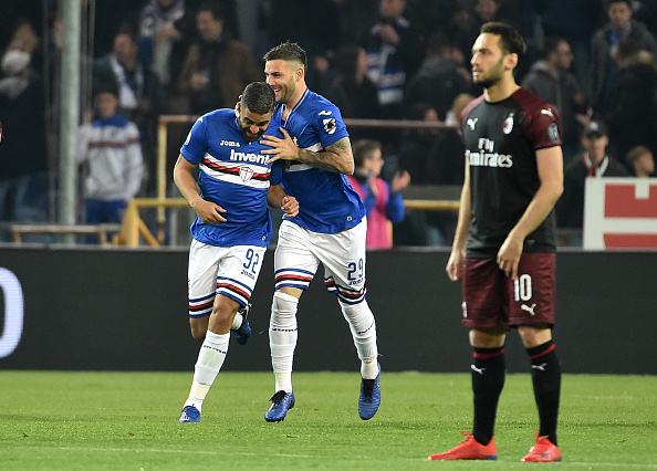 Ужасающая ошибка Доннаруммы лишила «Милан» очков в матче с «Сампдорией»