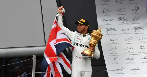 Хэмилтон установил рекорд по числу побед на Гран-при Великобритании 