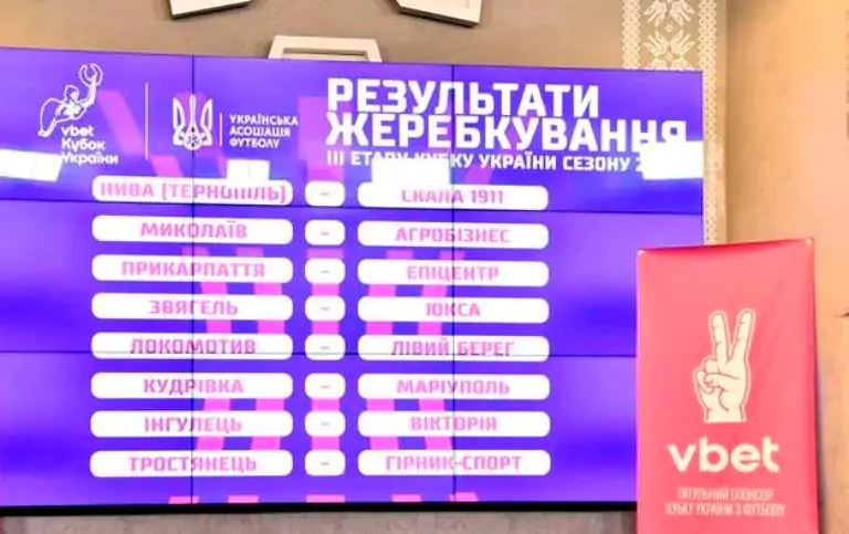 Состоялась жеребьевка третьего предварительного раунда Кубка Украины