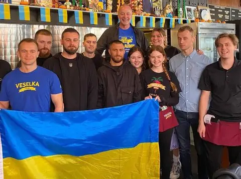 Ломаченко у США завітав до ресторану української кухні