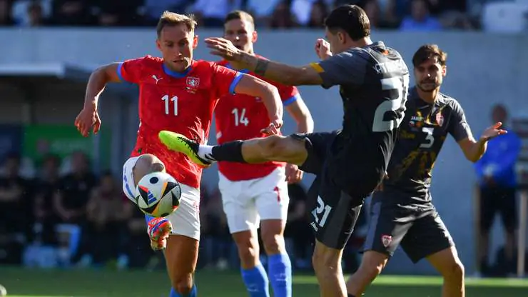 Чехия вырвала победу над Северной Македонией в контрольном матче