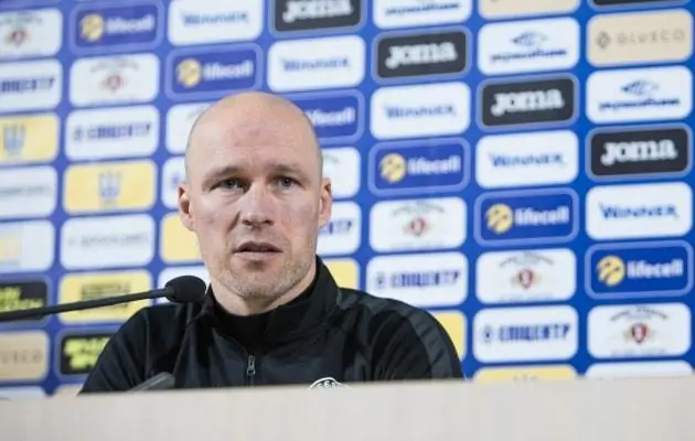 Тренер Эстонии: «Украина так хорошо работает, что может забивать решающие голы в конце встречи»