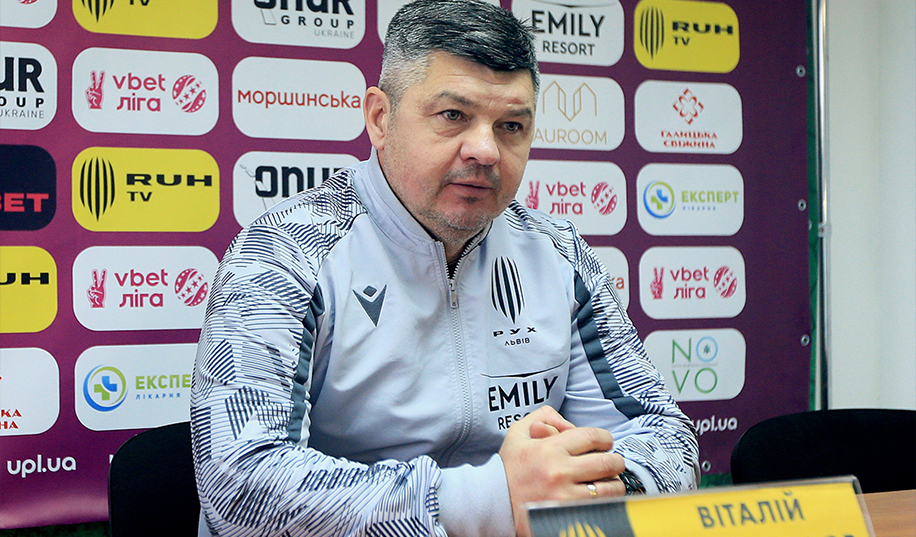 Тренер «Руху»: «Хотіли перемогти, програючи 0:2 за ходом матчу з «Чорноморцем»