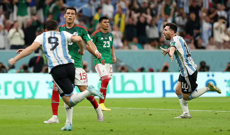 Збірна Аргентини забила 13 м'ячів Мексиці на чемпіонатах світу і виграла кожен матч