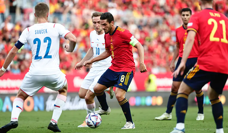 Испания обошла Португалию в группе Лиги наций благодаря победе над Чехией