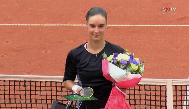 Калинина выиграла второй турнир подряд, разгромив соперницу из России в финале 