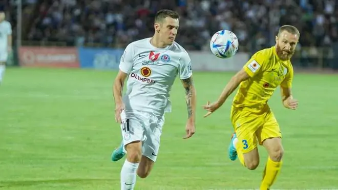 Бесєдін забив дебютний гол в Казахстані
