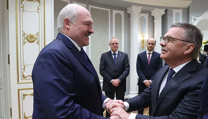 Фазель встретился с Лукашенко, но ЧМ в Беларуси это вряд ли спасет. Зачем президент IIHF приезжал в Минск?