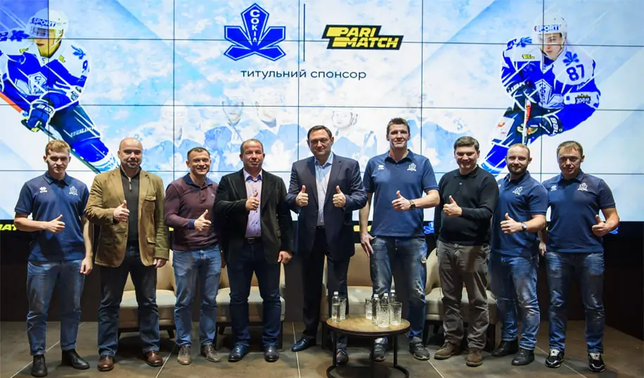 ХК «Сокол» начал сотрудничество с Parimatch Ukraine