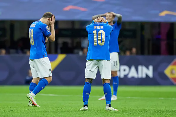 Перервалася рекордна безпрограшна серія збірної Італії, яка тривала більше трьох років