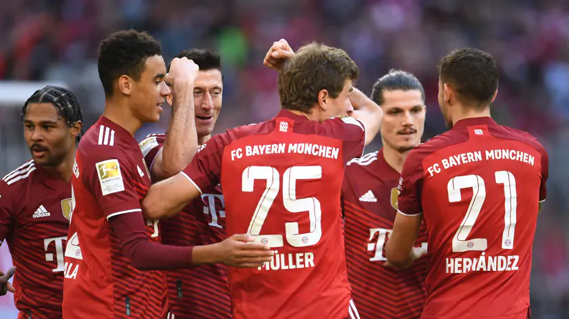 «Бавария» установила рекорд результативности Бундеслиги после 9 туров