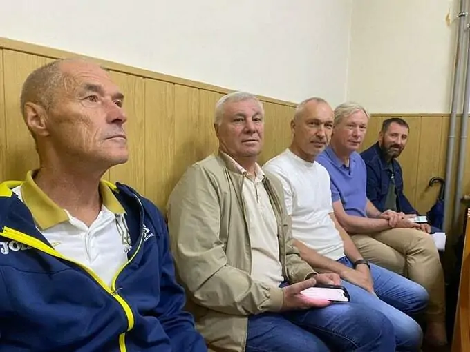 Всі в зборі. Дем'яненко, Протасов, Михайличенко і Таран приїхали підтримати Павелка в суді