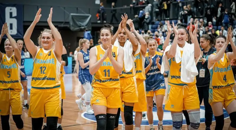 Женская сборная Украины взлетела на 9 позиций в обновленном рейтинге отбора на Евробаскет-2023