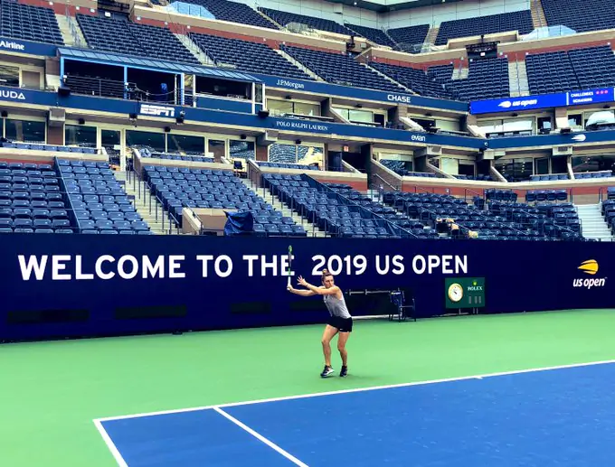 Яркое промо US Open-2019
