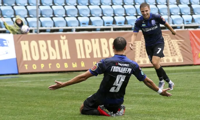 Гол года! Защитник «Черноморца» поразил ворота соперника пяткой с лета