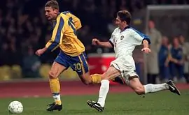 24 года назад Шевченко забил легендарный мяч в ворота сборной россии. ВИДЕО