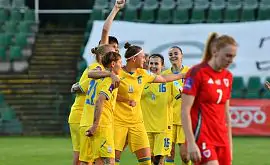 Женская сборная Украины вырвала ничью в матче с Уэльсом