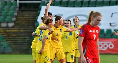 Жіноча збірна України вирвала нічию у матчі з Уельсом