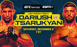 ﻿Результаты UFC on ESPN 52: Царукян нокаутировал Дариуша, поражение Потери и Гастелума